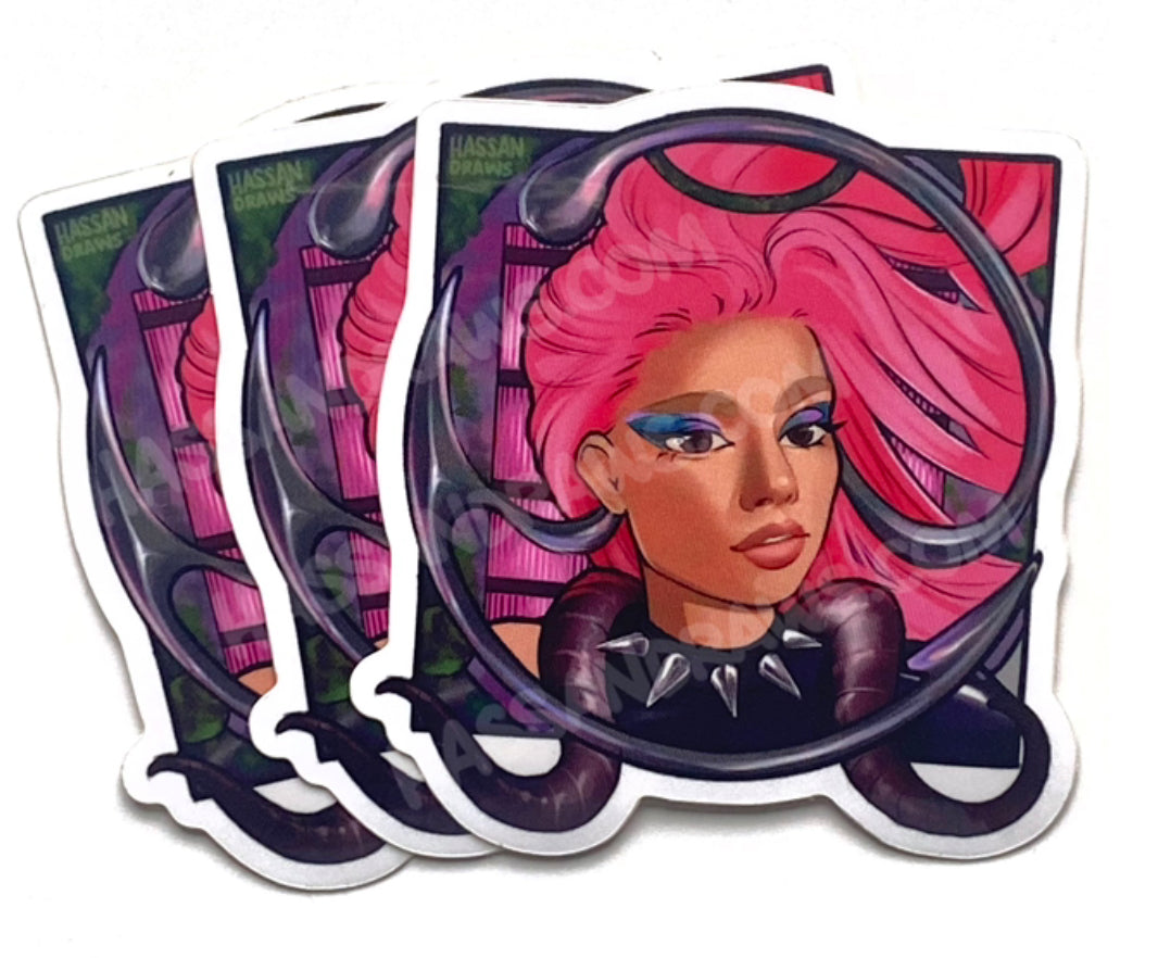 Chrome Vinyl Sticker