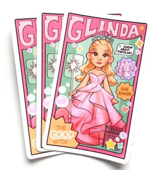 Good Witch Wicked Doll Sticker
