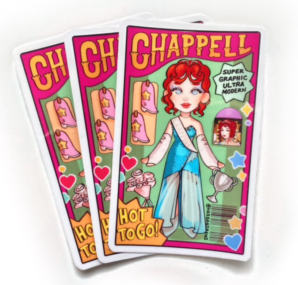 Chappell Eras Doll Sticker