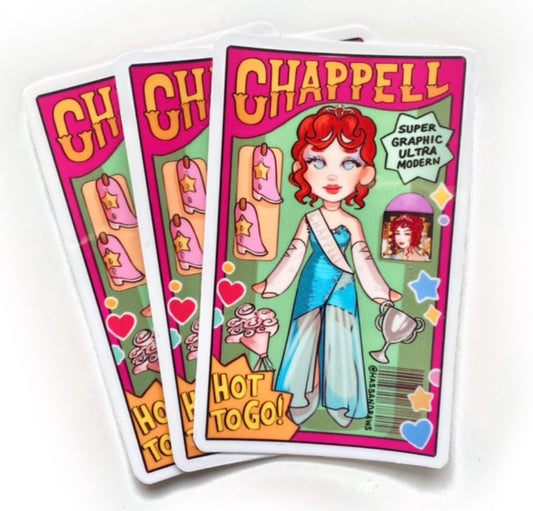 Chappell Eras Doll Sticker