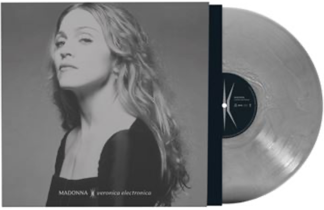 Madonna - VERONICA ELECTRONICA 140g Silver Nugget Metallic vinyl LP