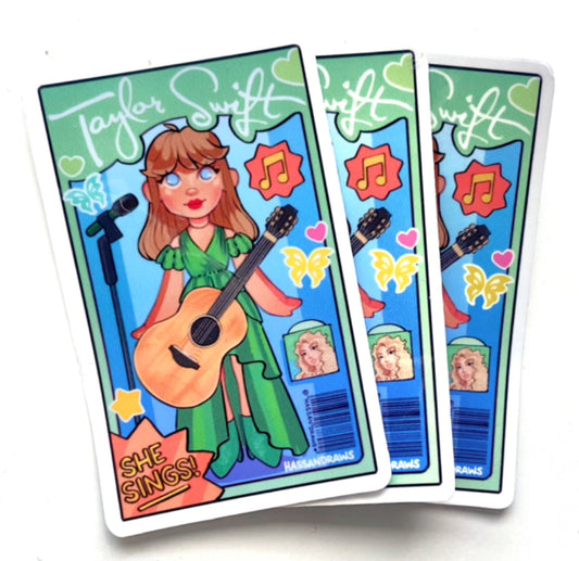 Debut Eras Doll Sticker