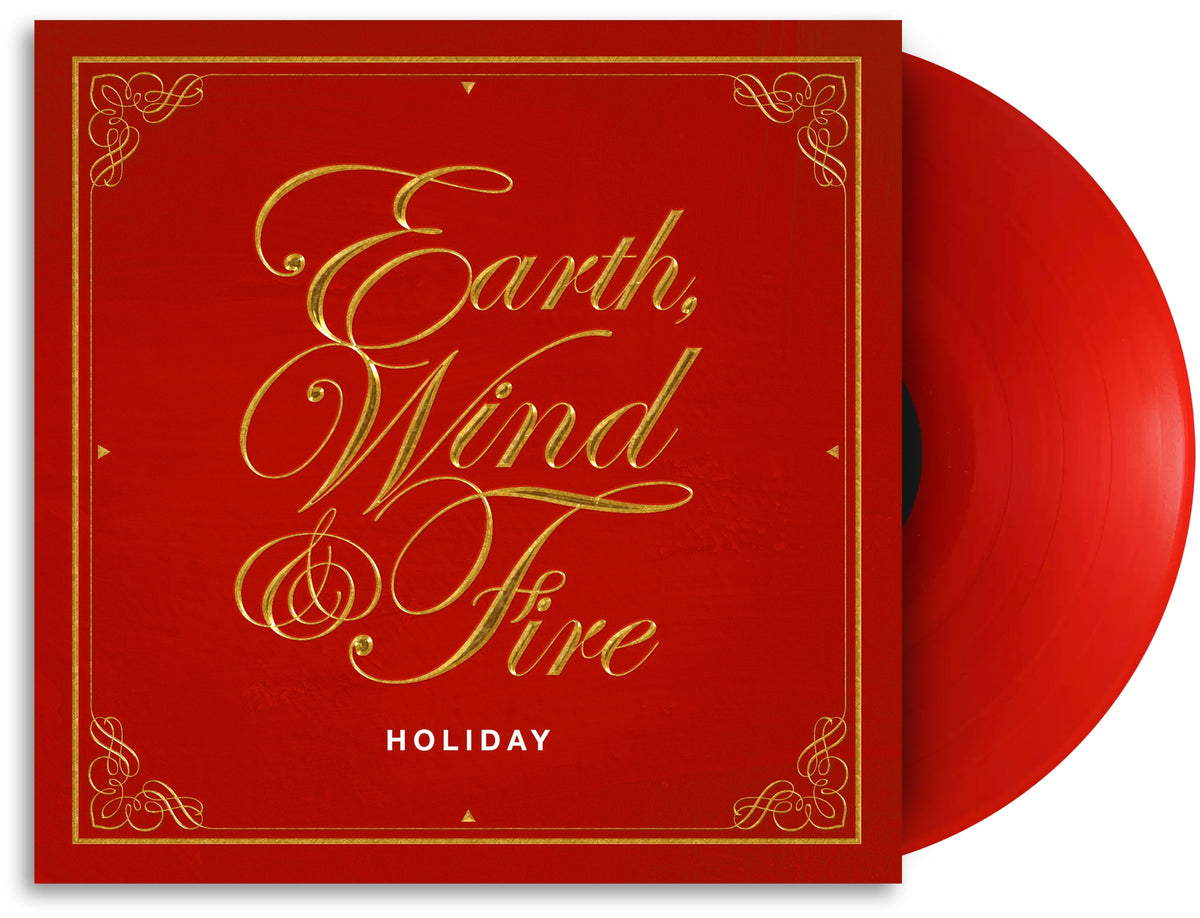 Earth, Wind & Fire - Holiday red vinyl LP with sleeve