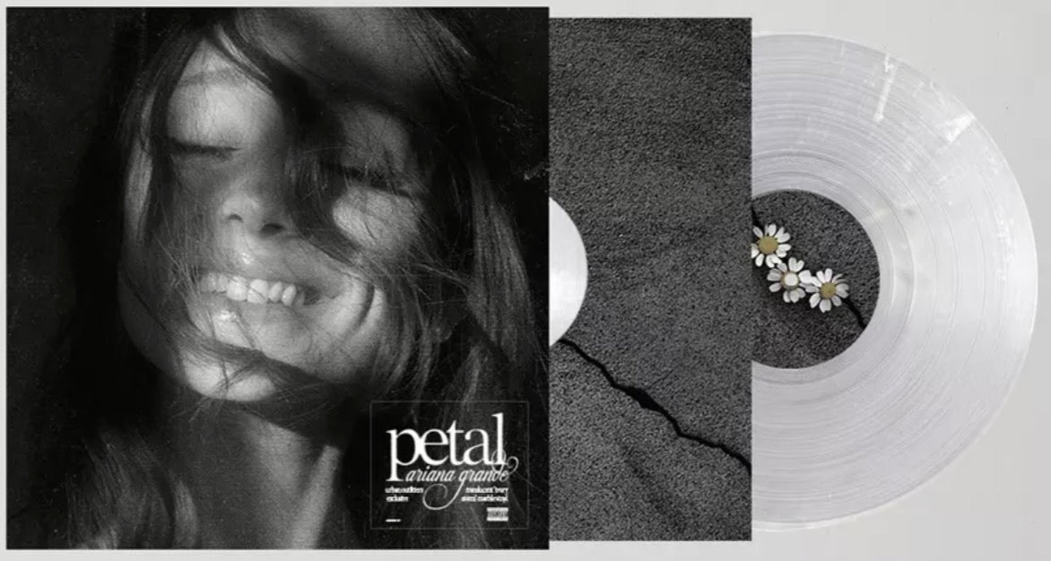 Ariana Grande - petal Exclusive (Translucent Ivory Storm Marble LP) IMPORT