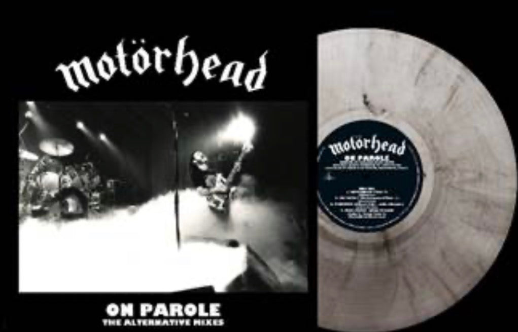 Motorhead - On Parole Alternative Mixes (Black & Clear Smokey Marble vinyl LP)