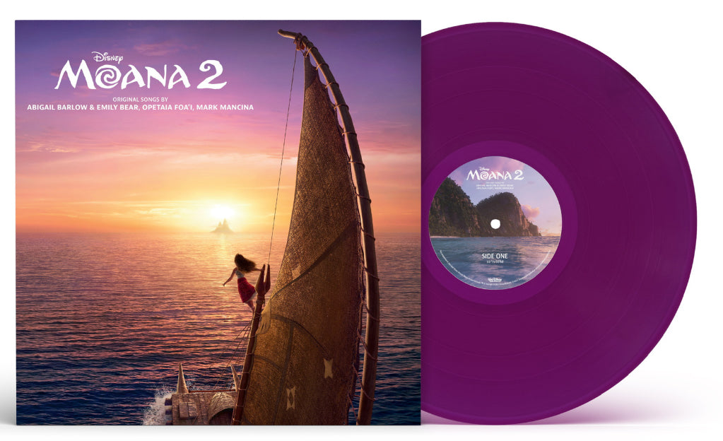 Moana 2 - Auli'i Cravalho, Dwayne Johnson - Vibrant Violet LP