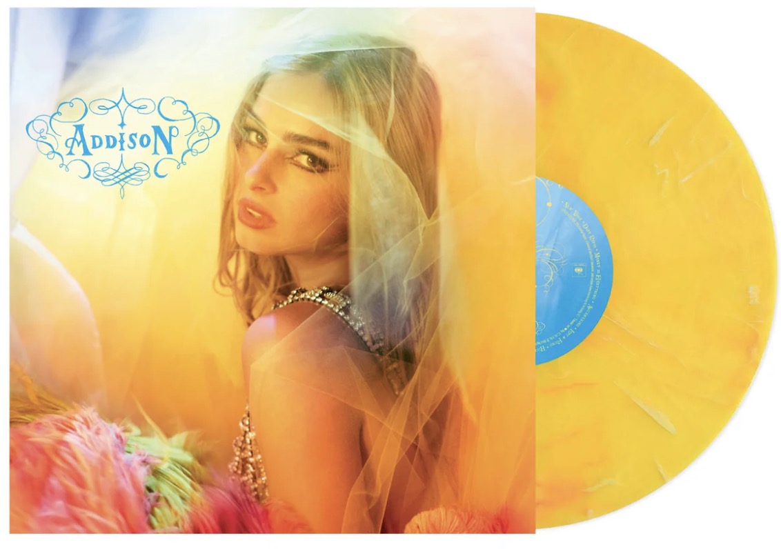 Addison Rae Addison Yellow Marble LP