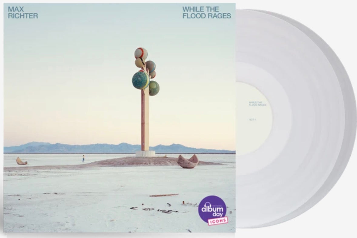 MAX RICHTER - While The Flood Rages (TRANSPARENT CLEAR NAD LP)