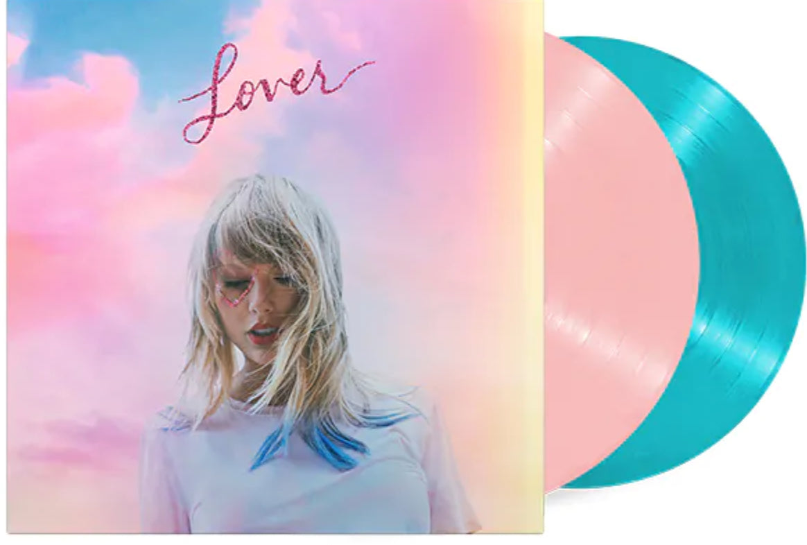 Taylor Swift - Lover - Pink & Blue LP