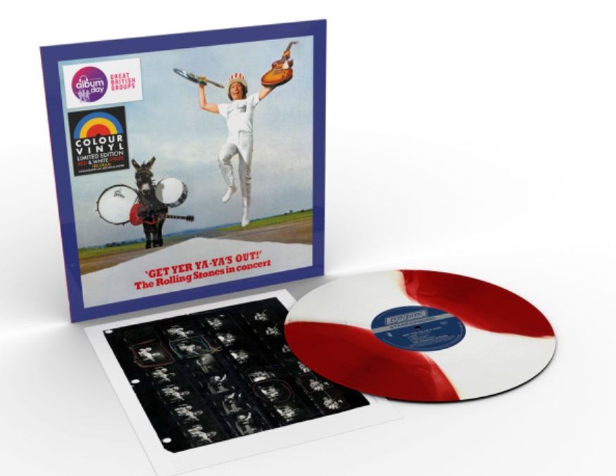 The Rolling Stones - Get yer YA YAs out - 1LP (Red and White) - ORDER 19/10/24 @ 8am