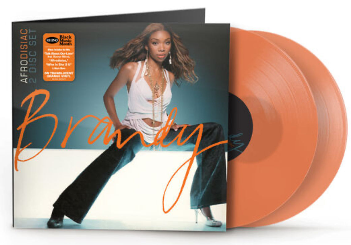 Brandy - Afrodisiac - Vibrant Orange Vinyl