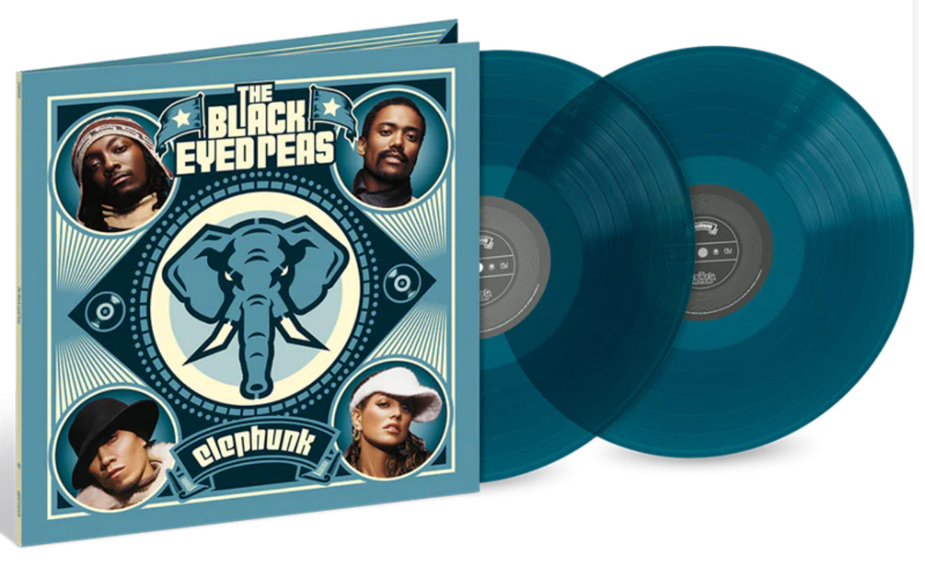 Black Eyed Peas - Elephunk (Sea Blue) 2LP IMPORT