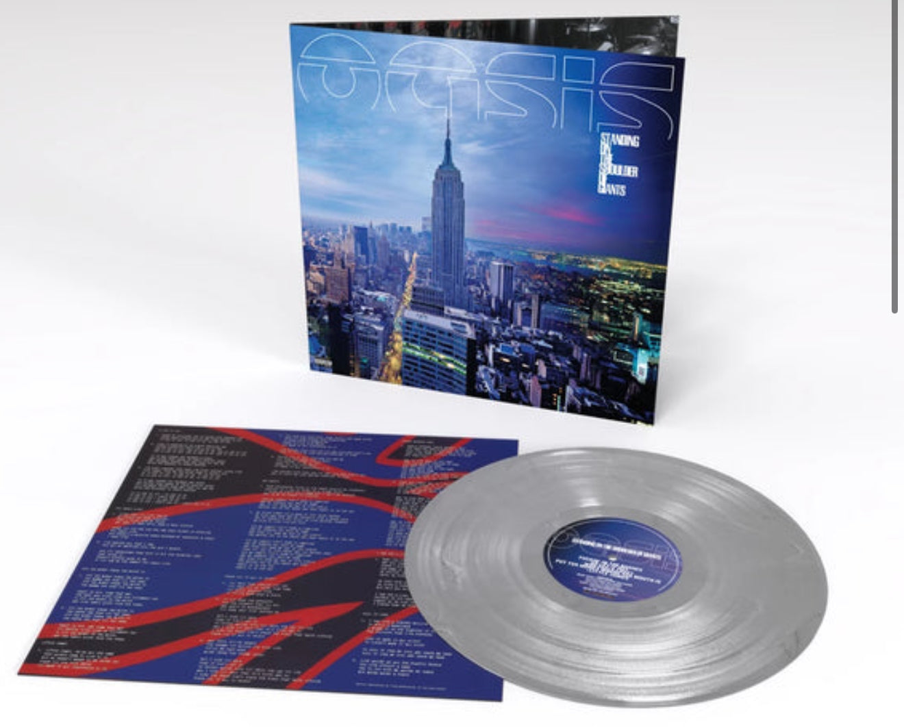 Oasis - Standing On the Shoulder of Giants: 25th Anniversary Limited Edition Silver Vinyl