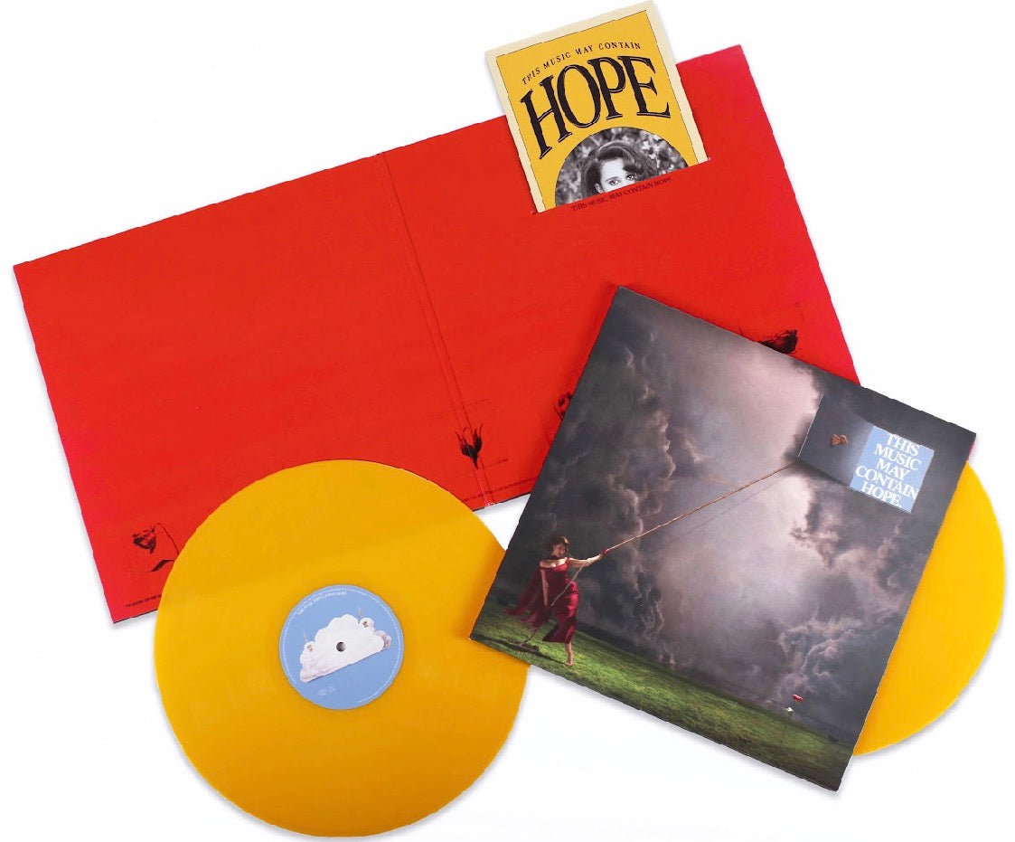 RAYE - THIS MUSIC MAY CONTAIN HOPE. Yellow 2 X LP