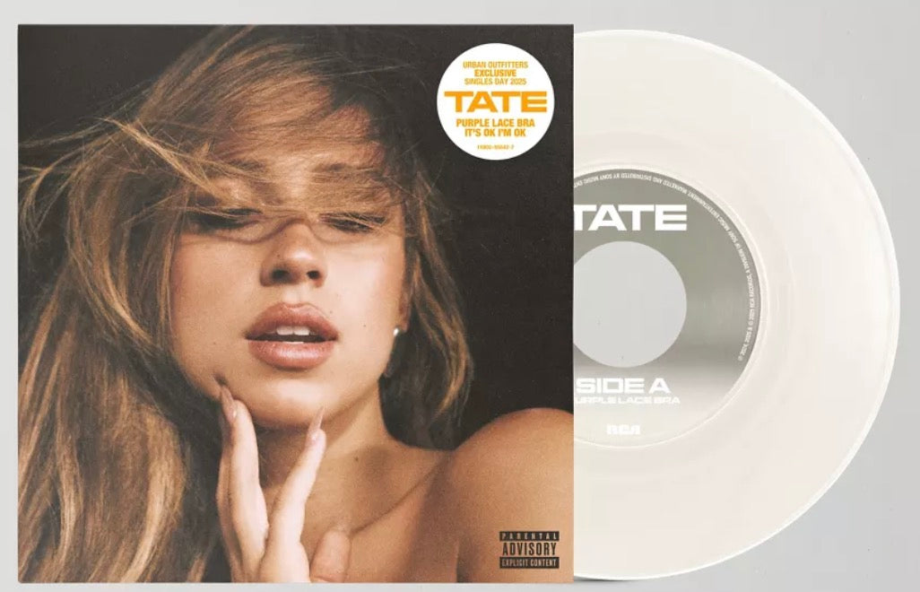 Tate McRae - Purple Lace Bra UO Singles Days Vinyl