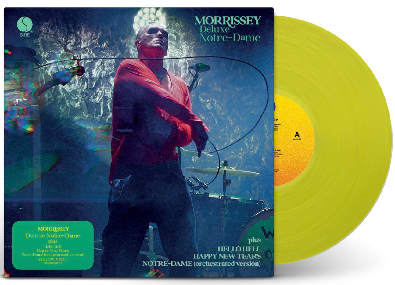 Morrissey - Notre Dame (Deluxe Yellow 12" EP)