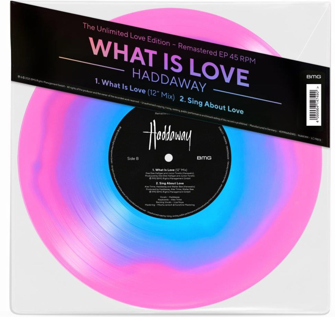 Haddaway - What Is Love- Multicolour EP