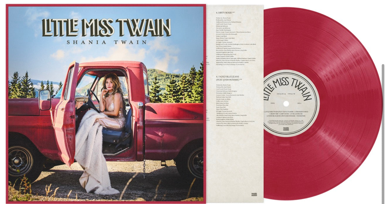 Shania Twain - Little Miss Twain (Ruby Red LP)