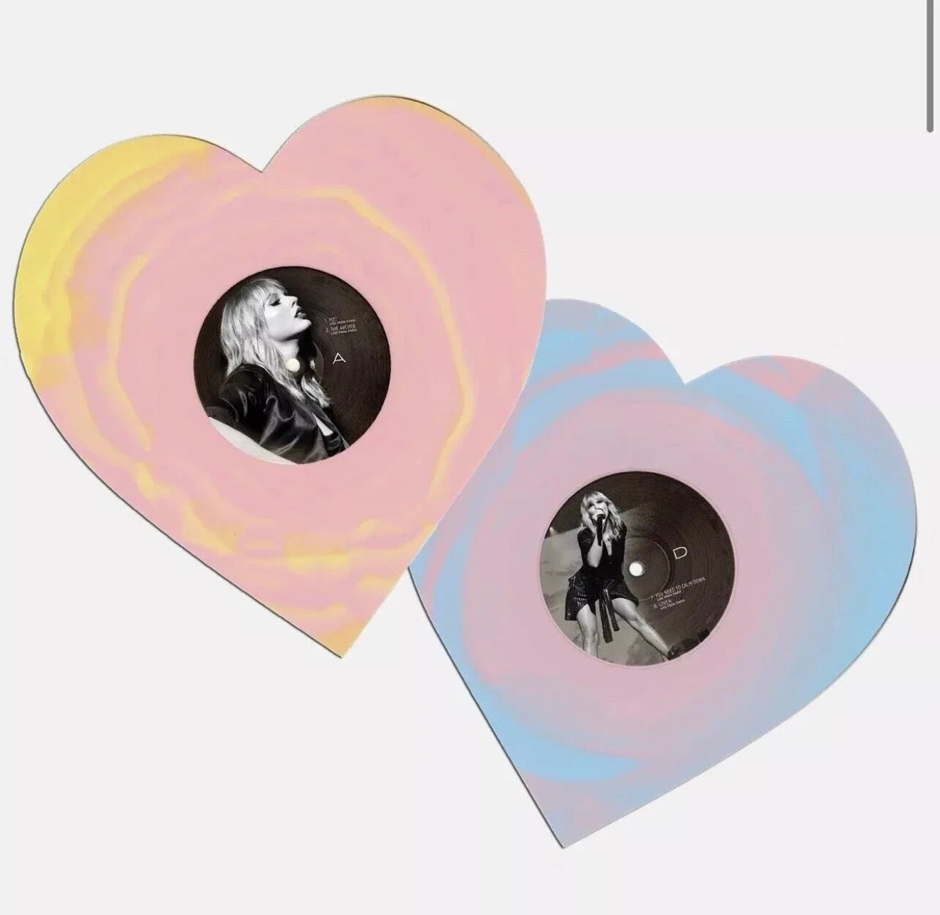 Taylor Swift - Lover (Live From Paris) 2025 Heart Shaped Vinyl