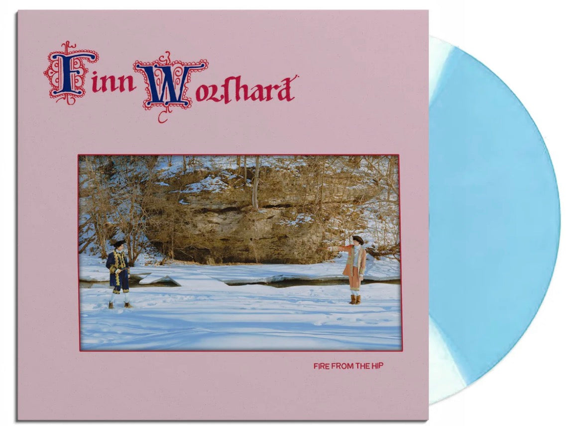 Finn Wolfhard - Fire From The Hip Half Moon Vinyl (Baby Blue + White LP)