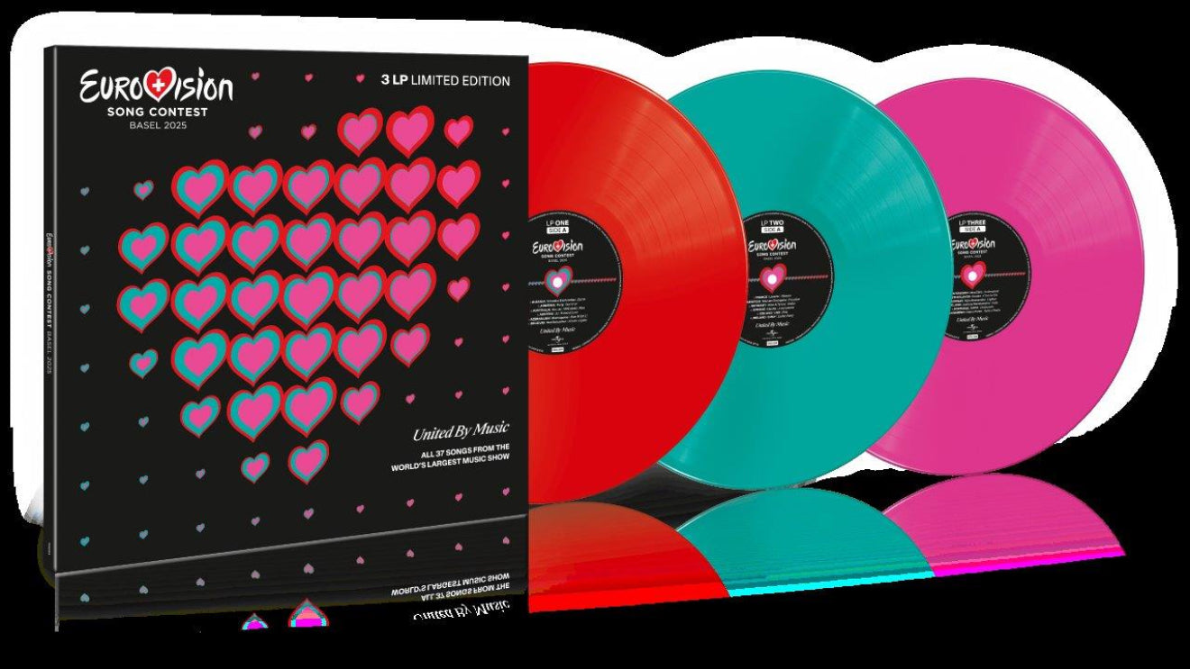 Eurovision Song Contest Basel 2025
3 x Colour LP
