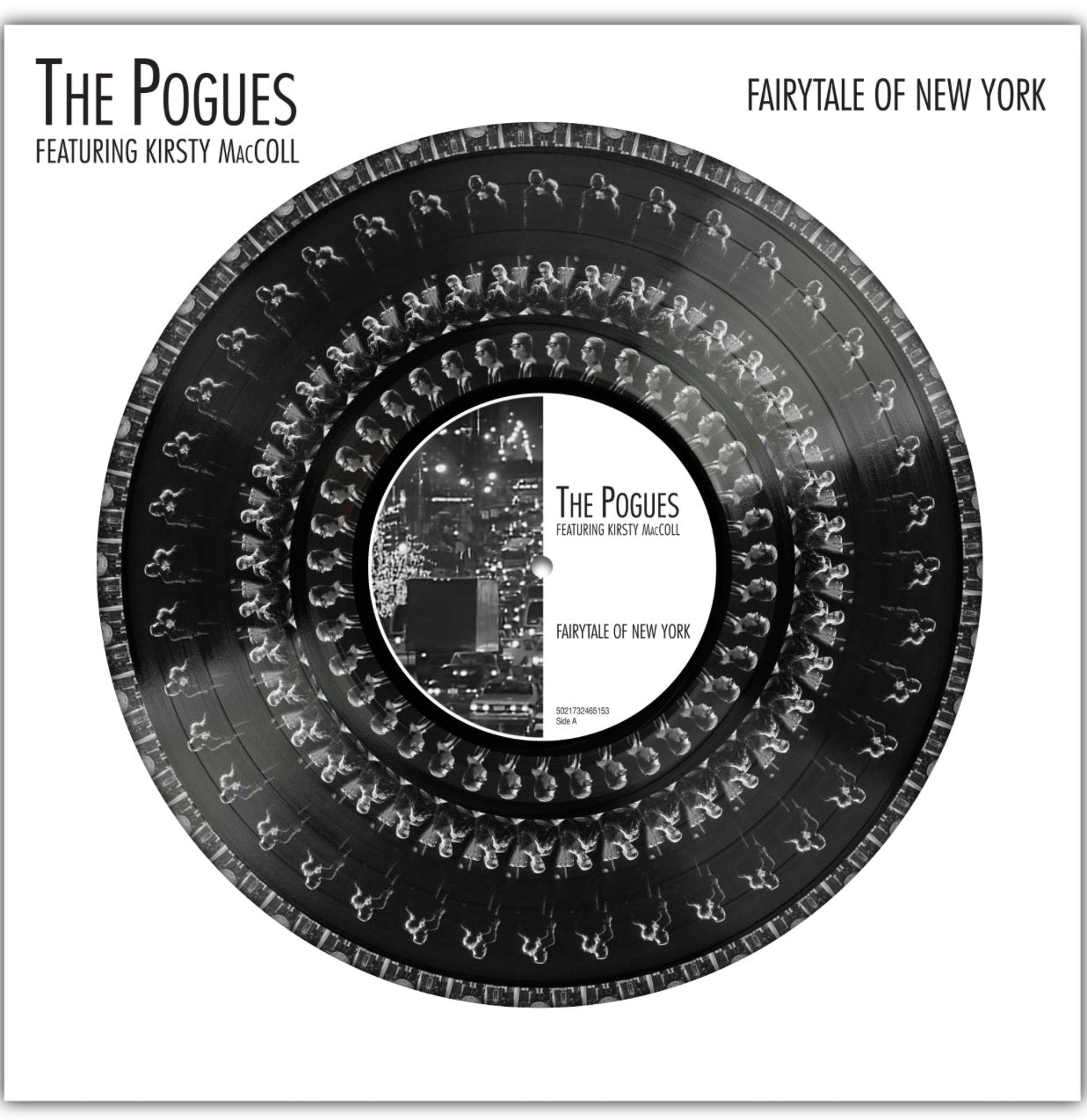 The Pogues - Fairytale Of New York Limited Edition 12" Zoetrope EP