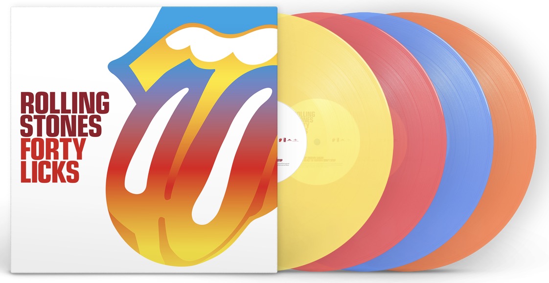 The Rolling Stones - Forty Licks 4 x Coloured LP Limited Edition