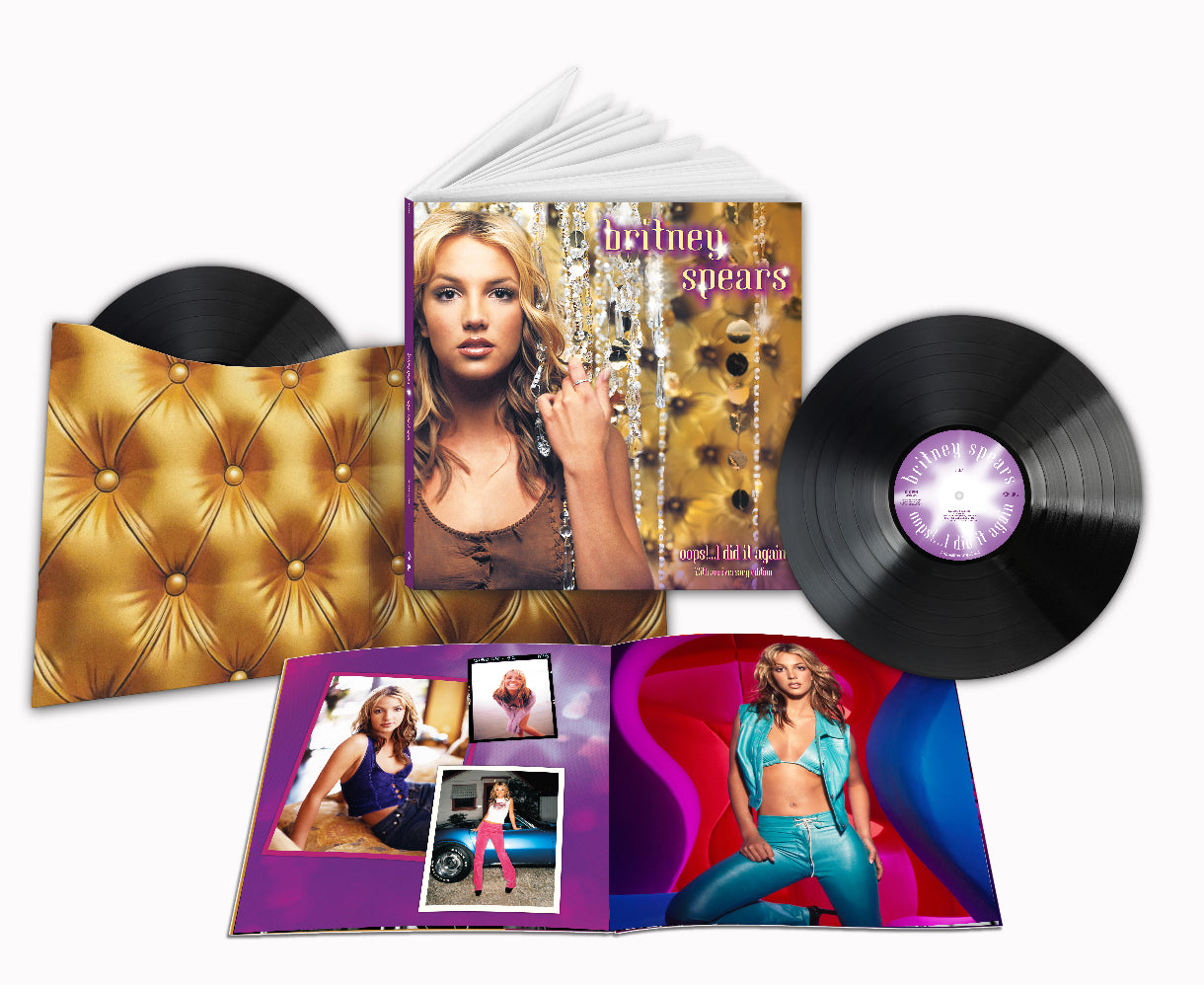 BRITNEY SPEARS OOPS!... I DID IT AGAIN
(25TH ANNIVERSARY EDITION LP)