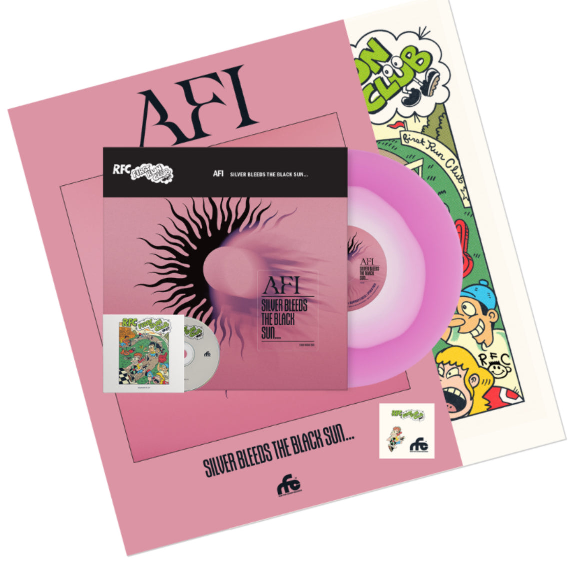 AFI - Silver Bleeds the Black Sun... - indie exclusive White & Violet Vinyl