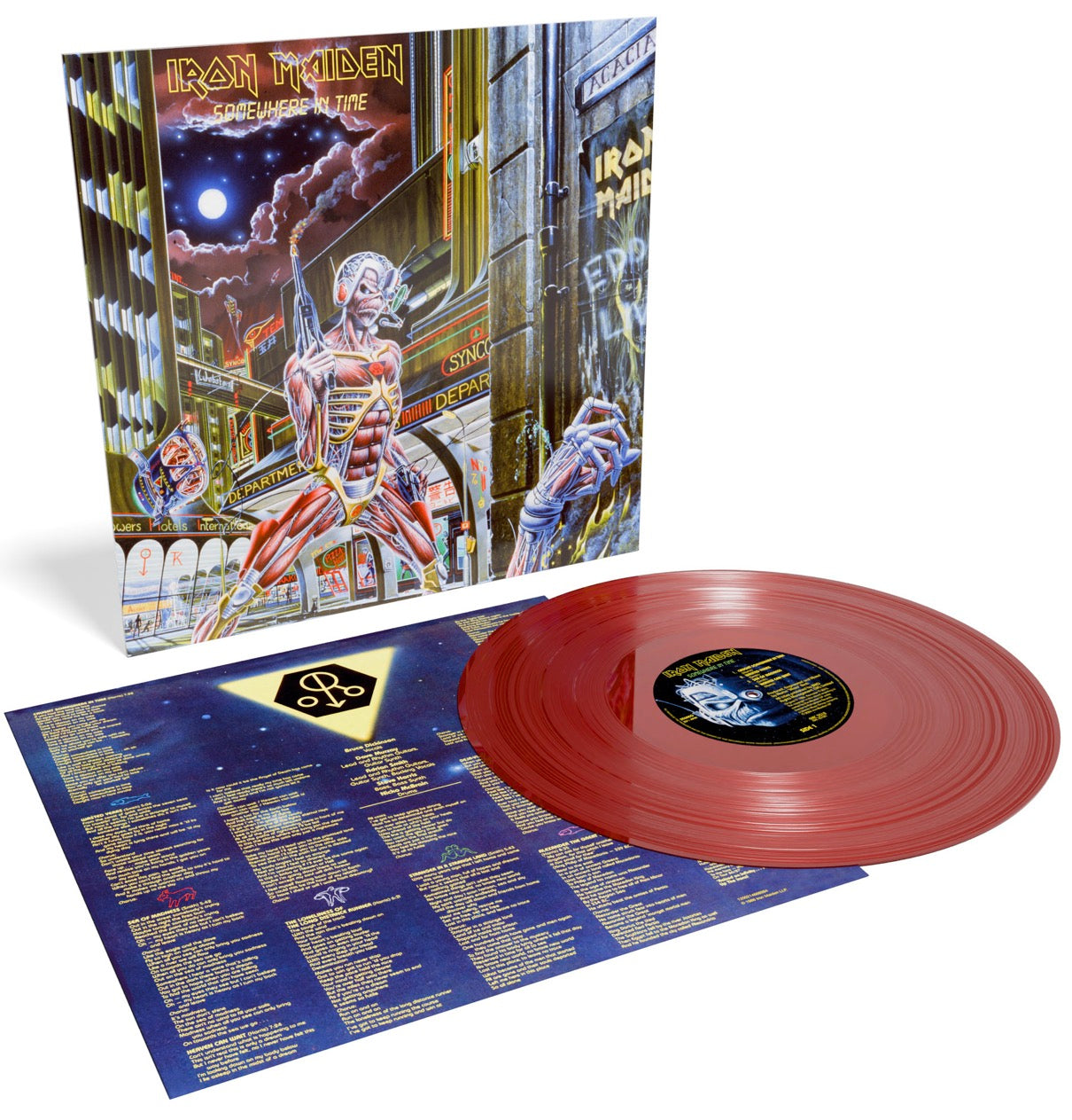 Iron Maiden - Somewhere In Time (40th Anniversary Edition) Oxblood vinyl