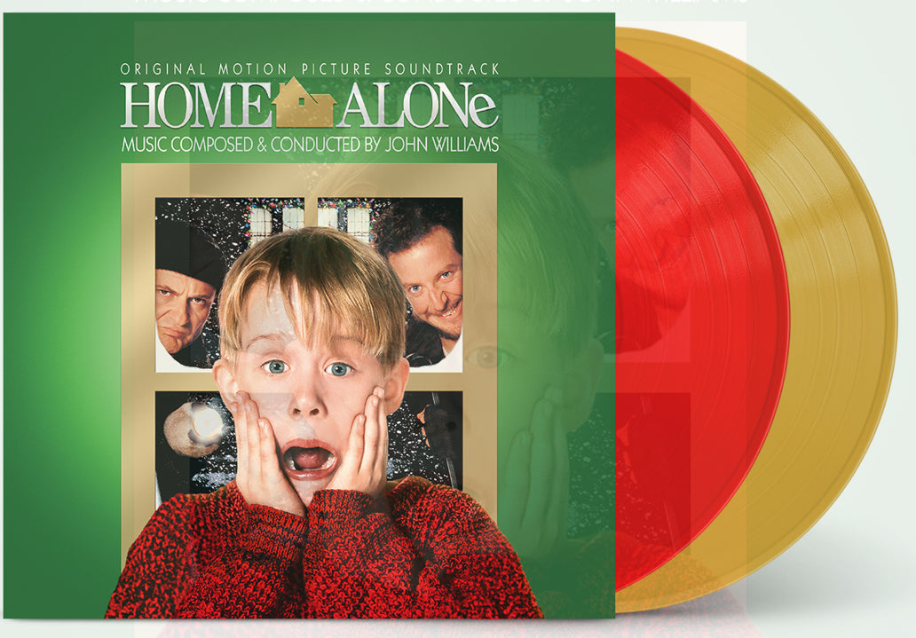 John Williams 'Home Alone (Original Motion Picture Soundtrack) - Red and Gold 2LP