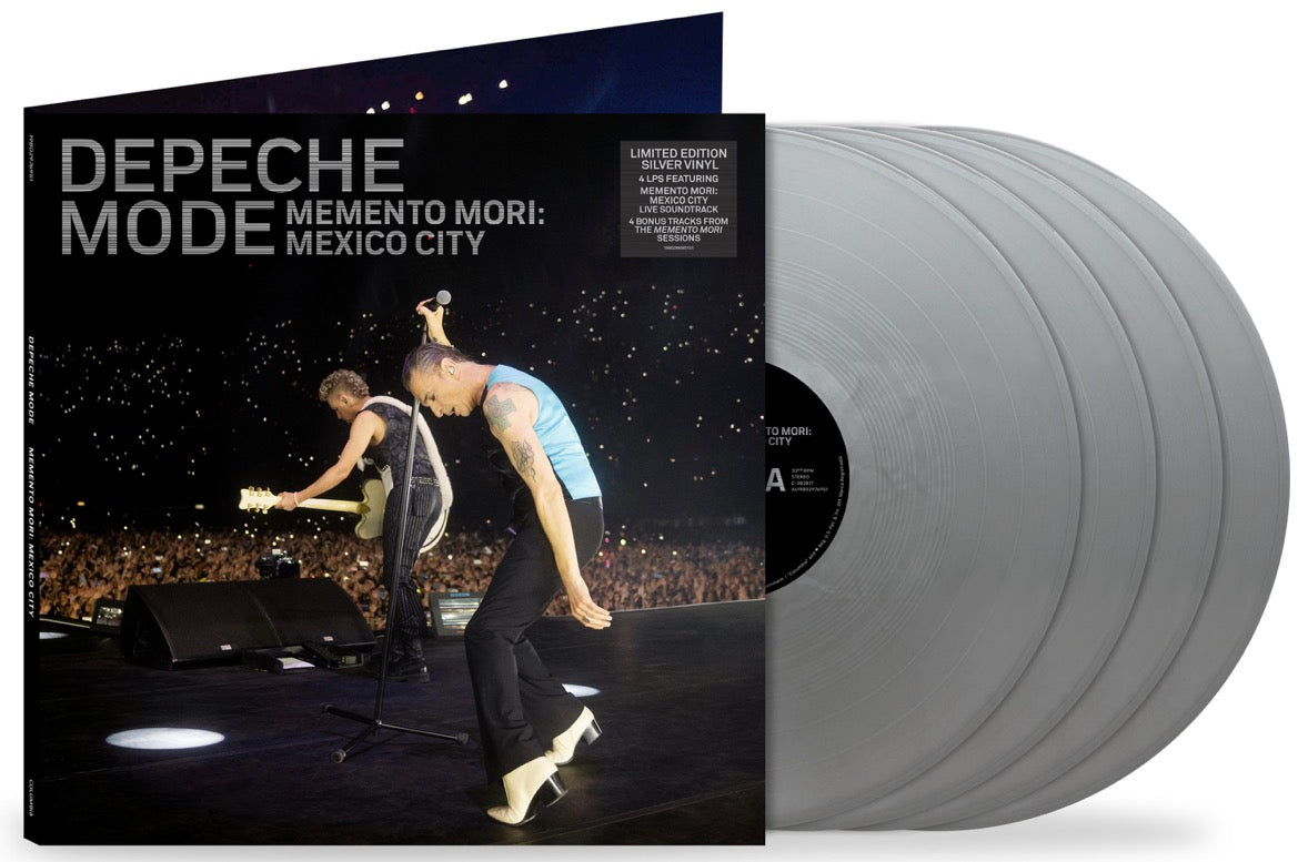 Depeche Mode - Memento Mori: Mexico City - Indie Exclusive 4 x Silver Vinyl