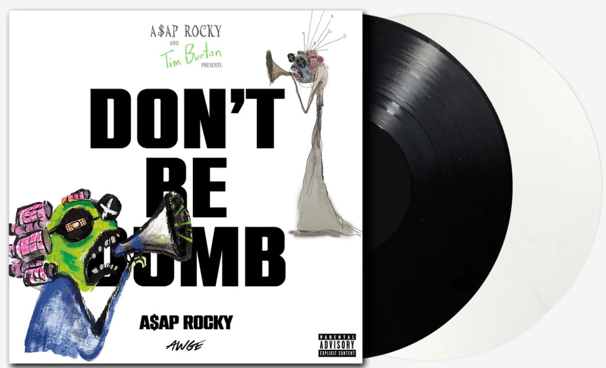 A$AP Rocky - Don't Be Dumb Black & White 2LP