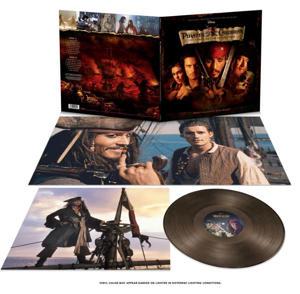 Pirates of the Caribbean: Curse of the Back Pearl Limited Edition Black Ice Vinyl