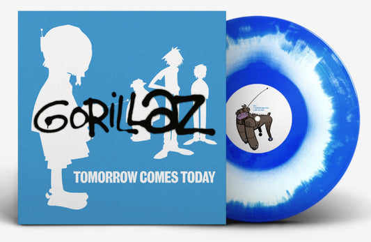 Gorillaz - Tomorrow Comes Today (25th Anniversary Blue & White Vinyl)