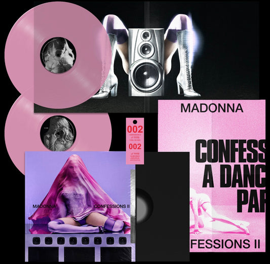 Madonna - CONFESSIONS II Standard Pink 2 x LP + Poster