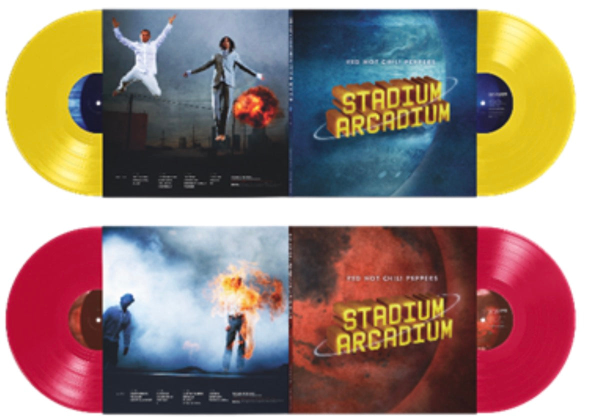 Red Hot Chili Peppers - Stadium Arcadium (20th Anniversary Edition) 4x Canary Yellow & Apple Red vinyl