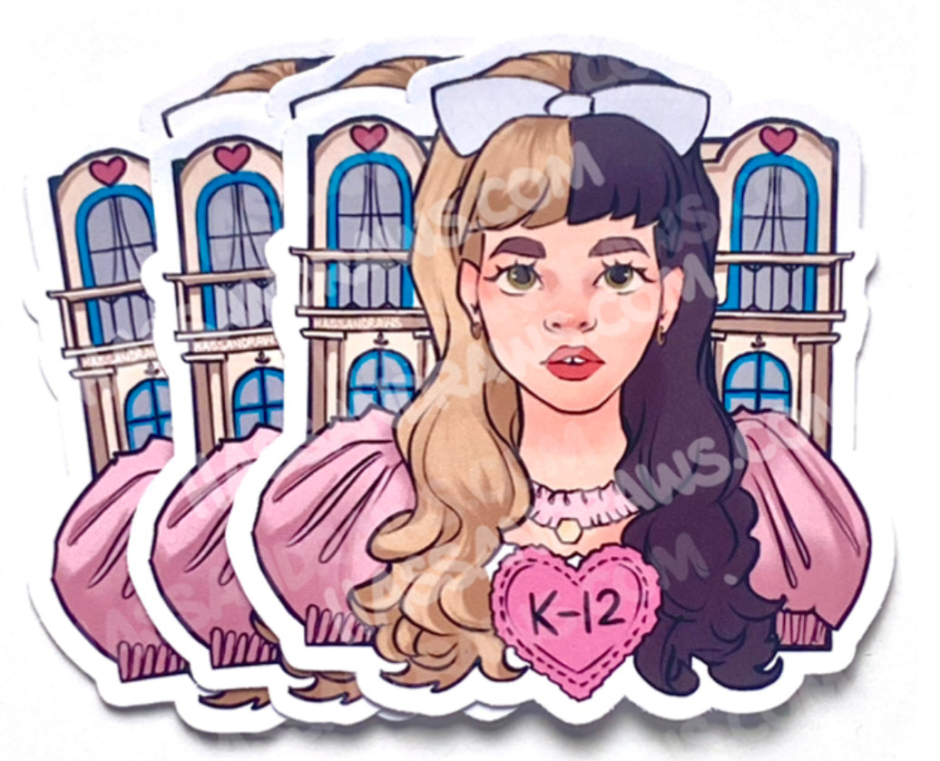 School Vinyl Sticker