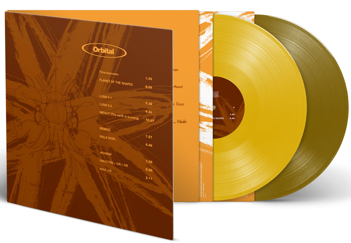Orbital - The Brown Album - Limited Edition Brown/Orange 2 x LP