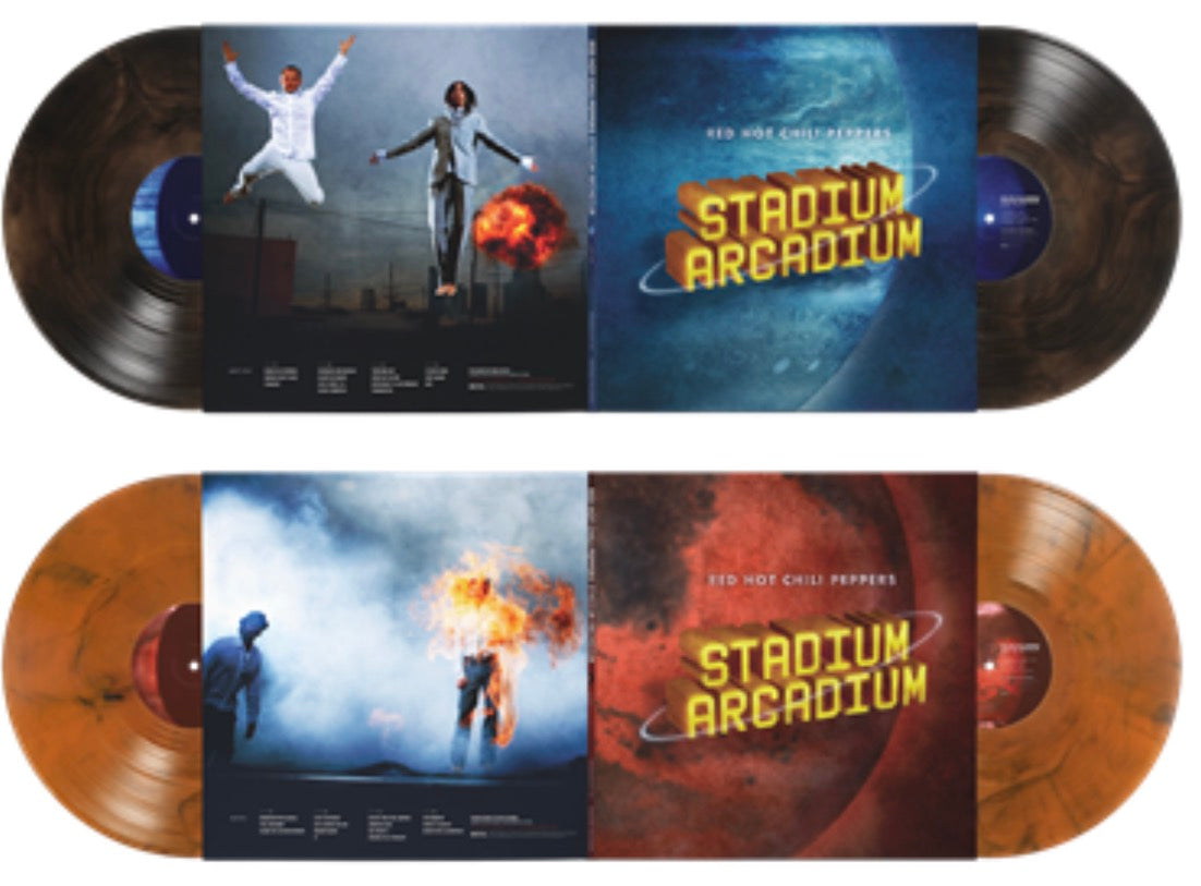 Red Hot Chili Peppers - Stadium Arcadium (20th Anniversary Edition) Indie Exclusive 4 LP Brown Smoke & Orange Smoke