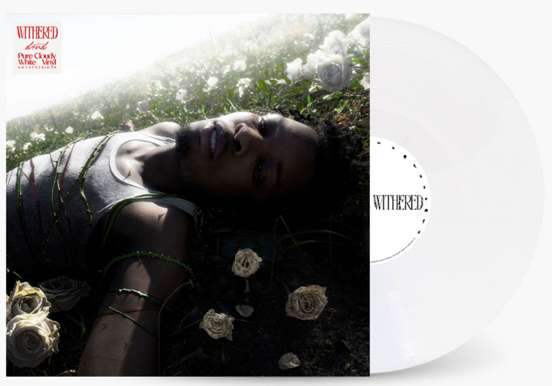 d4vd - WITHERED - Cloudy white vinyl