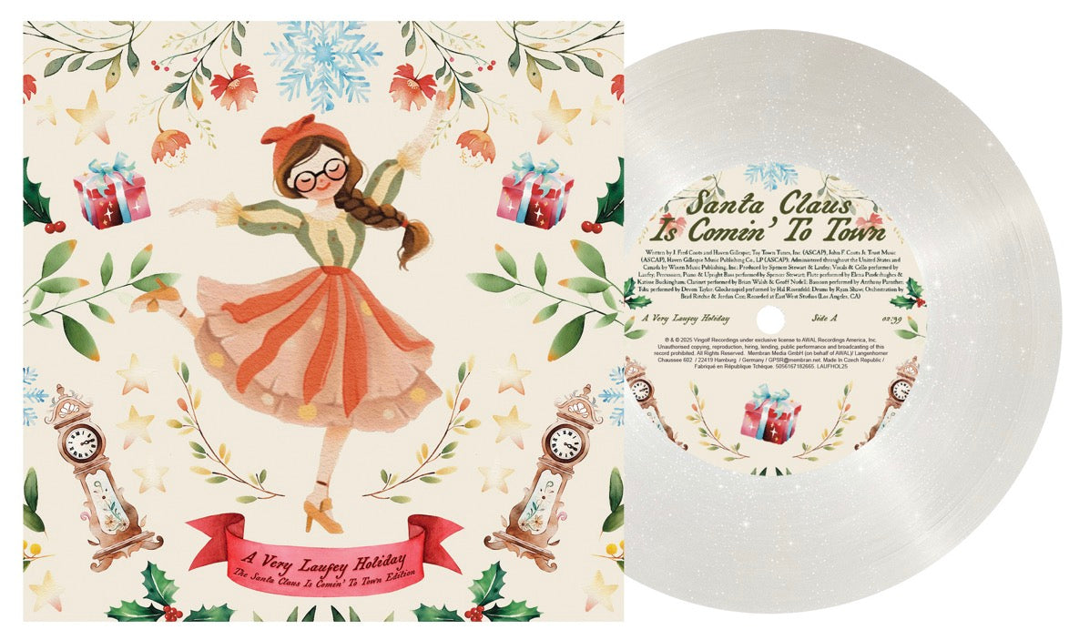 Laufey - A Very Laufey Holiday: The Santa Claus Is Comin’ To Town Edition - Glitter Vinyl