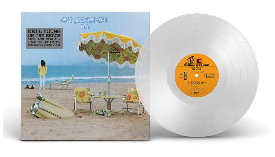 Neil Young - On The Beach (50th anniversary) Clear vinyl LP