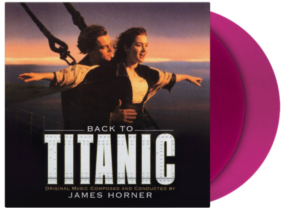 Original Soundtrack - Back To Titanic (Music By James Horner) 2 x Violet LP