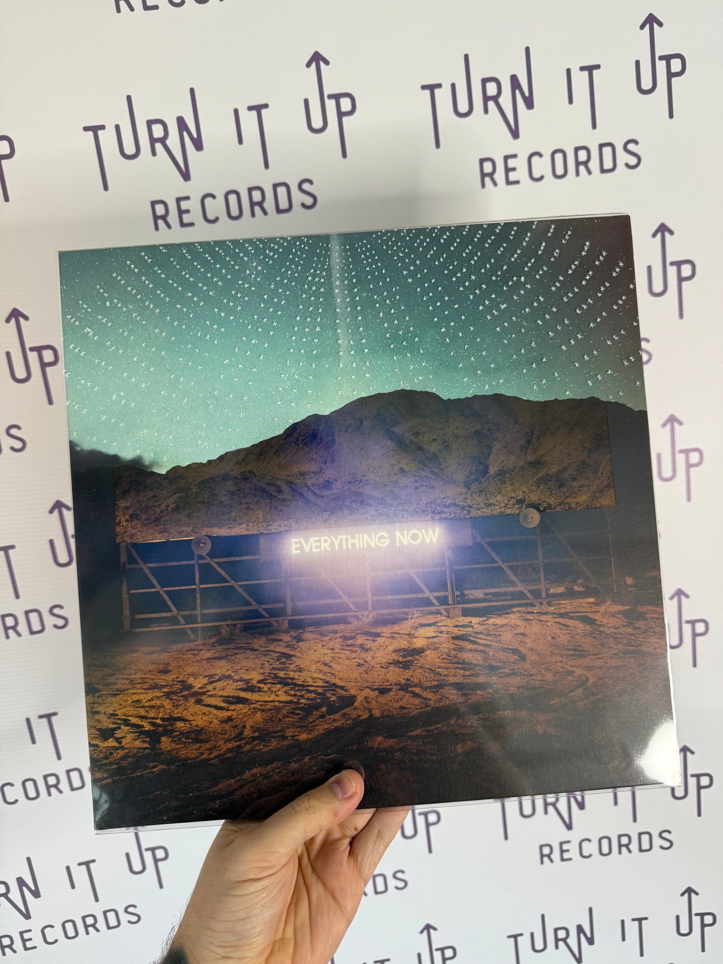 Arcade Fire - Everything Now Blue Vinyl