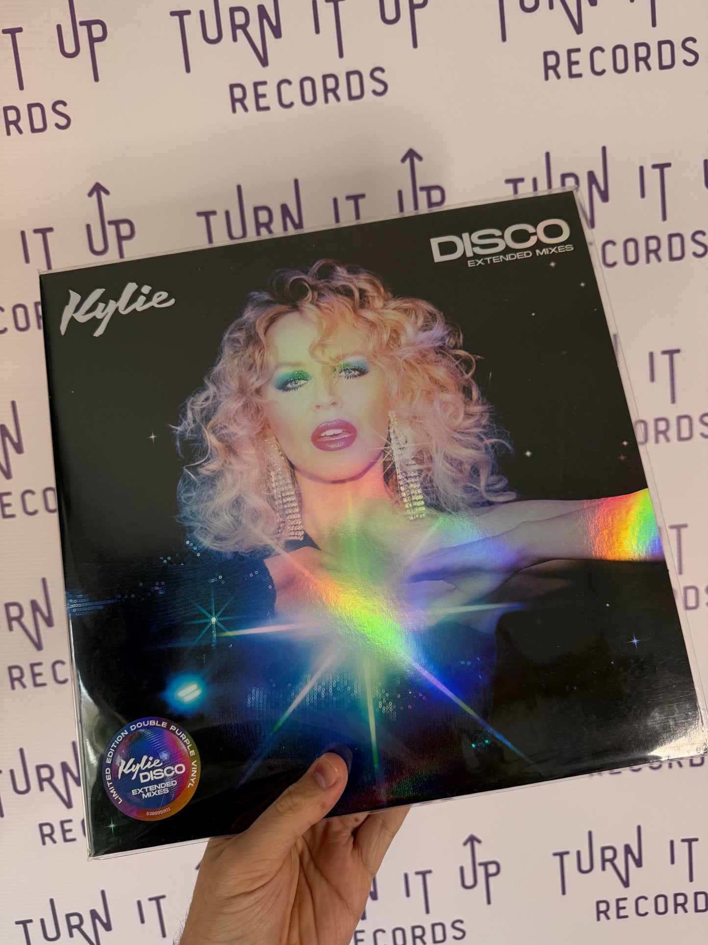 Kylie Minogue Disco (Extended Mixes) Purple Vinyl Double LP