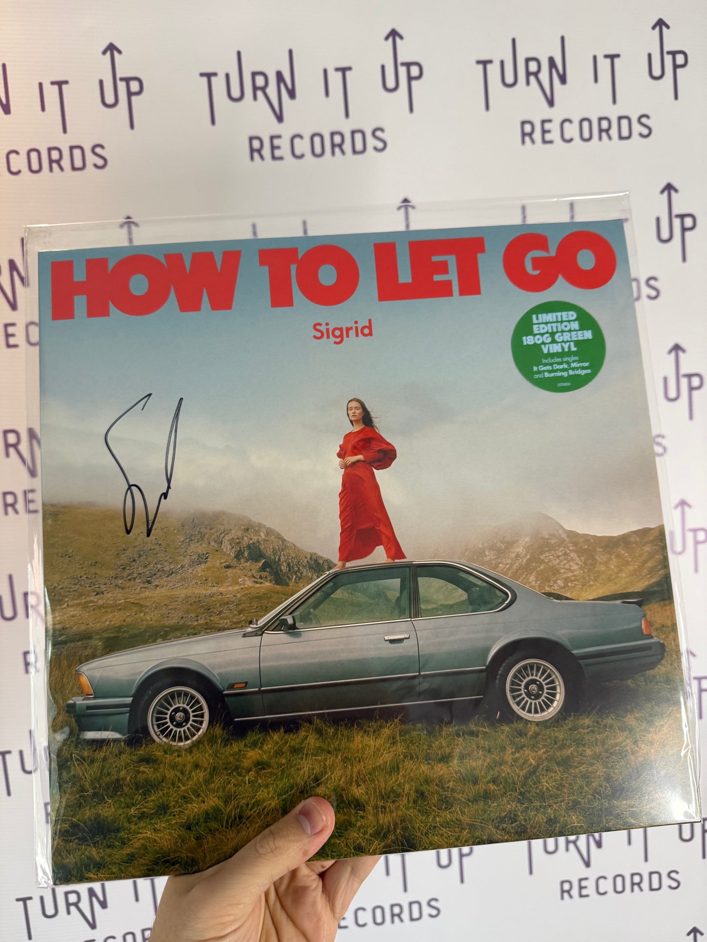 Sigurd - How To Let Go - Signed Green Vinyl