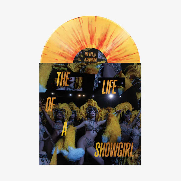 Taylor Swift - Life Of A Showgirl Orange Splatter Vinyl