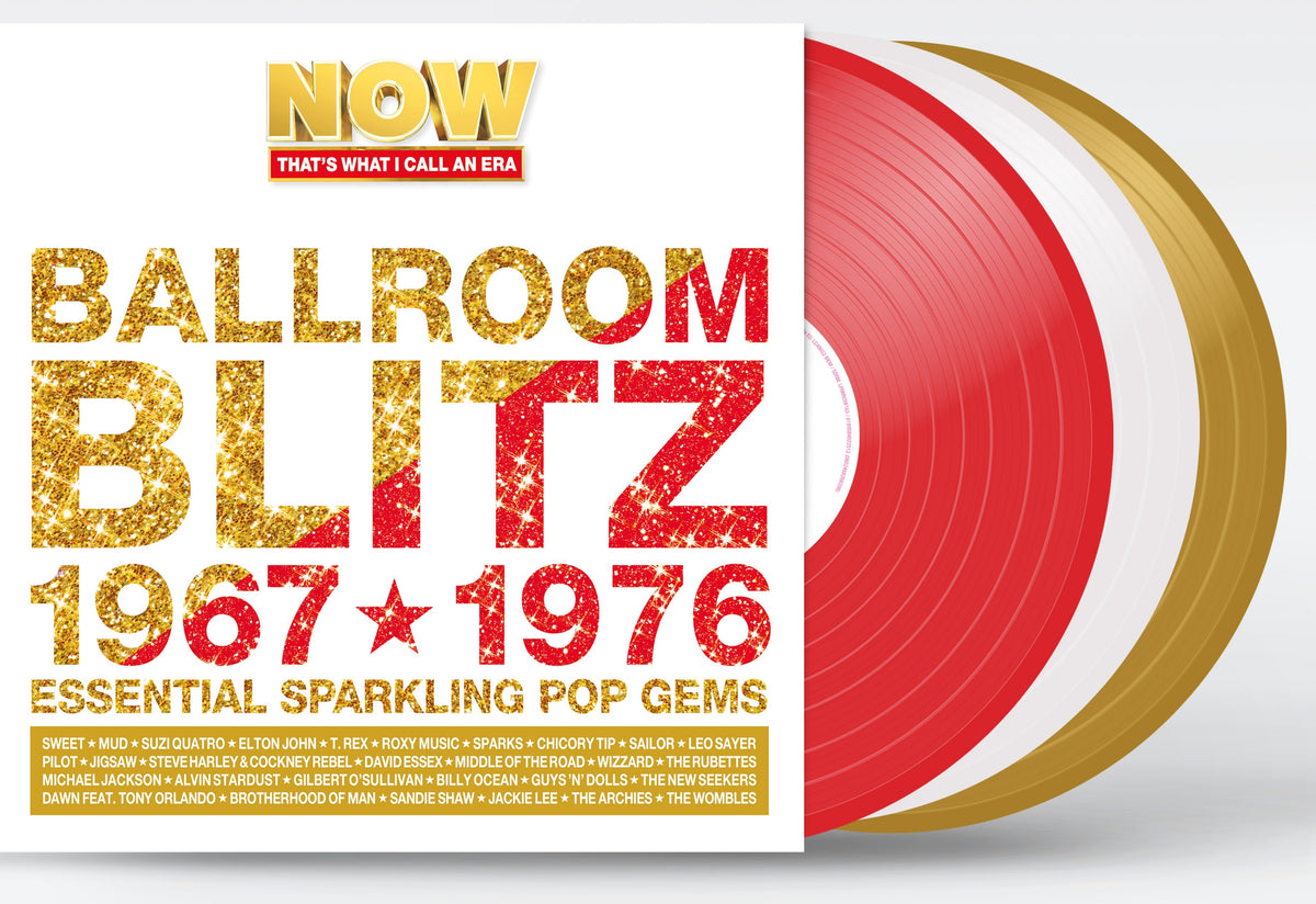 Various Artists - NOW That's What I Call An Era - Ballroom Blitz: 1967-1976 (Red, White & Gold 3LP)