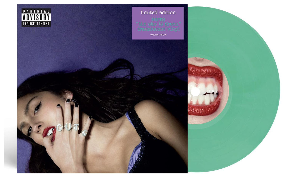Olivia Rodrigo - GUTS (The Sky Is Green Translucent 1LP LIMITED EDITION)